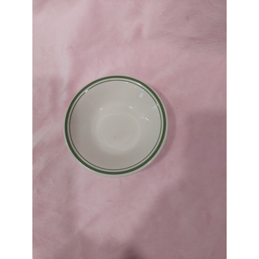Buffalo Restaurant Ware Small Berry Bowl Green Stripe Price Per Bowl